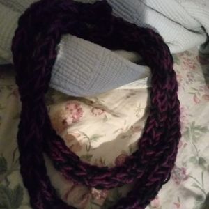 Handmade infinity scarf